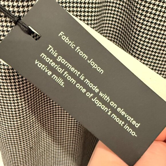 Aritzia Babaton | Numero Mid Rise Skinny Pants | Black/White | Size 16 - Picture 5 of 8